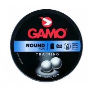 Пули пневматические GAMO ROUND сферические 4,5мм, 0,53г (500шт) DISC арт.: 6320334